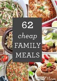 Cheap Family Meals For 6 Cheap Easy Dinner Ideas For 4 Easy And Cheap Dinner Genel Cheap Family Meals Large Family Meals Family Meals