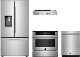 For the foreseeable future, demand for appliances will be very high and supplies will be extremely limited. Jennair Jarectwodw4 4 Piece Kitchen Appliances Package With French Door Refrigerator And Dishwasher In Stainless Steel