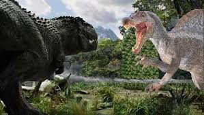 The two reptiles first circle around each other, and. Spinosaurus Vs Vastatosaurus Rex By Kittenteentitans On Deviantart