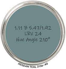 Aegean Teal 2136 40 By Benjamin Moore Aegean Teal Benjamin Moore Colors Benjamin Moore Aegean Teal