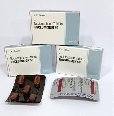 Enclomiphene 50mg Tablet at ₹ 200/stripe | Enclomiphene Tablet in Nagpur | ID: 2852773111188