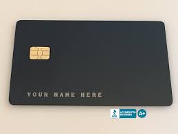 With the advancing technology, everyone prefers being handy with everything that takes up less space and. Matte Black Template 1 Custom Metal Credit Cards