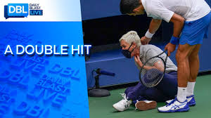 Photo by al bello/getty images. Line Judge Hit In Throat By Novak Djokovic S Tennis Ball Receives Death Threats Youtube