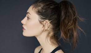 Sleek extended ponytail with bangs on transitioning short hair 6 Hair Hacks For Your High Ponytail Hairstyles Be Beautiful India