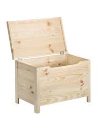 Baul De Almacenaje De Madera Tipo Cofre Astideco