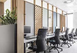 Wnetrza Biurowe Call Center Autorzy Metaforma Architekci Modern Office Design Office Space Design Office Dividers