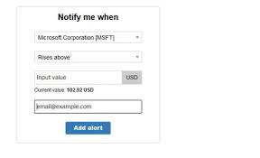 Stock alarm features a variety of triggers including price limits, percent changes, sma, ema, macd, and more. Stock Price Alerts Plugin For Wordpress Wp Solver