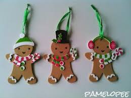 Gingermann Lebkuchen Anhanger Aus Moosgummi Mit Bildern Weihnachtsschmuck Basteln Weihnachten Weihnachtsbasteln