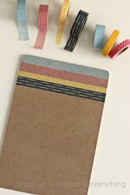 How to decorate a clipboard and clipboard crafts. Washi Tape Clipboard Organize And Decorate Everything