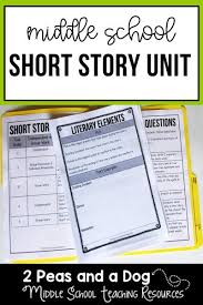 Short Story Unit For Middle School Middle School Short Stories Middle School English Language Arts Writing Lessons
