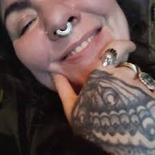 5-warstwowy stożkowy pierścień do przegrody nosowej ~ Pięć warstwowy  pierścień do nosa ~ Srebro próby 925 bez niklu ~ Wielokołowy piercing ciała  ~ Szeroki pierścień do nosa