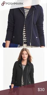 Quilted Knit Moto Jacket Clothes Design Fashion Fashion Design