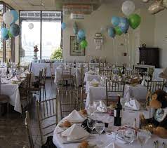 Baby Shower Party Room By Suburban Grandma Baby Boy Shower Baby Boy Shower Party Baby Shower Decorations For Boys