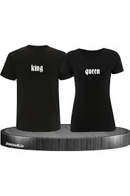 Need help ordering king and queen t shirts? King Und Queen T Shirts Mit Schlichtem Design