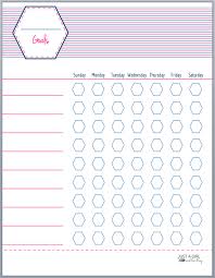 Free Printable Goal Charts For Kids Mom 4 Real