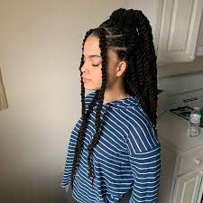 An Angel Did My Hair On Instagram Jumbo Marley Twists On This Angel Today Marley Twist Hairstyles Marley Hair Twist Braid Hairstyles