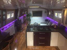 Suwannee river, santa fe river, ichetucknee river. Wide Beam 60ft Cruiser Stern 2 Bedrooms For Sale 18 29m 60 0 2017 Boatshed Thames Boat House Interior Barge Interior Beams