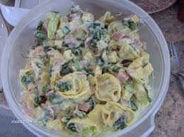 Tortellinisalat Mit Schinken Und Kase Kochmeister Rezept Rezept Tortellinisalat Schinken Und Kase Salat