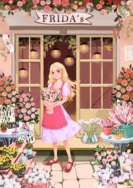 以后想开一个花店 爱喝奶茶的荔枝 插画师作品 涂鸦王国gracg com aurora sleeping beauty antiques disney princess