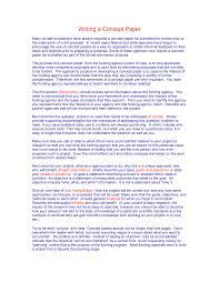It is a funding mechanism for novel and innovative concepts that potentially address identified generic. Https Www Aub Edu Lb Ogc Documents Writing Concept Paper Pdf