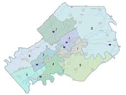 You can see how it compares to the 2016 map here. District Map County Commission Knox County Tennessee Government
