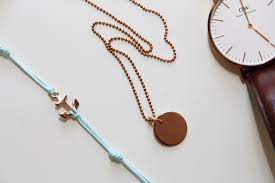 Jetzt stöbern, preise vergleichen und günstig online kaufen! Rosegoldene Kette Mit Passendem Anker Armband Schonallerliebst