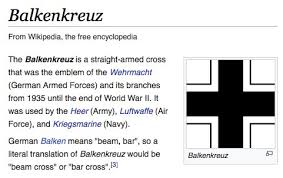 Ehrenkreuz der bundeswehr in bronze (bronze cross of honour), for exemplary and meritious service over 5 years or exemplary achievements. Emily Pothast Pa Twitter Yes In America German Military Insignia That Happened To Be Used By Nazis Carries A Clear White Nationalist Connotation Denying This Is Disingenuous And Even In German Military