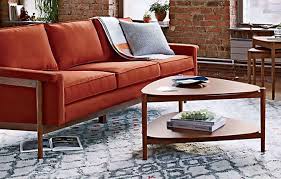 West elm cased glass lighting pendant new aloe. 1960s Style Tripod Coffee Table By West Elm