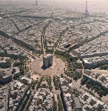 How to get from place charles de gaulle to paris by train, subway, bus, taxi, towncar or foot. Place Charles De Gaulle A Paris Parispictures Visit Paris Paris Photos Aerial View