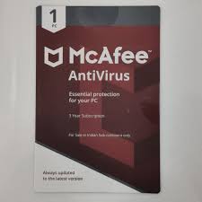 Thanks to a partnership with intel, a large number of computers and laptops now come with a free or trial. Mcafee Antivirus 1 User 3 Year Rs 422