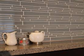 Kitchens with white cabinets and glass tile backsplash glass tiles for kitchen backsplash have versatile value to become enhancement in modern there are numerous color options of glass tiles for kitchen backsplash to complement white cabinets as main decorating style which can be chosen. Chimney Smoke Linear Glass Mosaic Tile Kitchen Backsplash Modern Vancouver Von Rocky Point Tile