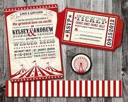 Under The Big Top Circus Wedding Invitations Suite Life Well Lived Via Etsy Circus Wedding Circus Wedding Theme Big Top Circus