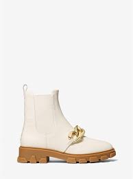 Scarlett Embellished Leather Boot Michael Kors
