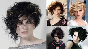 For curly hair, varying lengths are key. Asymmetrical Short Curly Hair Styles 2021 Update Short Bob Haircuts
