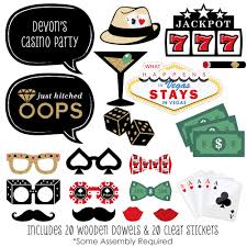 Before choosing decorations, decide on a theme more specific than 'casino'. Easy To Assemble Selfie Props Casino Kit Includes 15 Pieces Las Vegas Casino Photo Booth Props By Partygraphix European Made Casino Theme Party Supplies Las Vegas Party Decorations Event Party Supplies