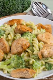 Cremige Pasta Mit Brokkoli Und Hahnchen Katha Kocht Pasta Rezepte Brokkoli Essensrezepte Brokkoli Nudeln