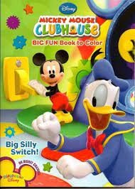 Playhouse disney coloring pages printable kids colouring pages an attribute of 20 digital imagery. Disney Mickey Mouse Clubhouse Big Fun Book To Color Big Silly Switch 96 Pages By Creative E Disney Mickey Mouse Clubhouse Mickey Mouse Disney Mickey Mouse
