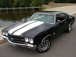 1970 Chevy Chevelle Ss 454 Black Pin On Cars