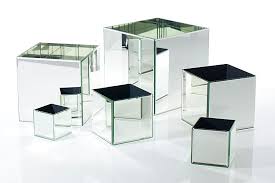 Accent Decor Mirror Cube 5 X 5 X 5 Cube Decor Mirror Centerpiece Mirror Decor