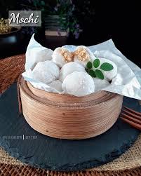 Mudah, lezat dan cepat saji. Mochi Isi Kacang Tanah