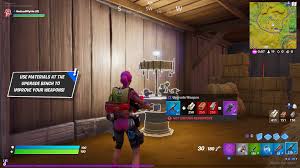 Here's a collection of all the fortnite chapter 2 season 4 challenges and a walkthrough guide for the more difficult ones. Fortnite Upgrade Bench Where To Find Upgrade Benches And Upgrade Your Weapons Usgamer