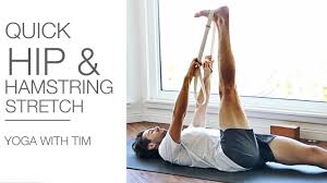 Best Hip Opening And Hamstring Stretch Great For Runners Cyclists Athl Hamstring Stretch Hamstring Workout Hip Opening Yoga