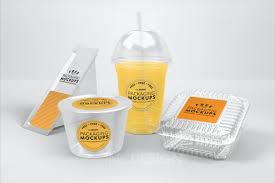 Download Free Clear Packaging Fast Food Mockup On Behance