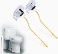 Side Mount Toilet Handle 2-Pack Side Mount Toilet Flush Lever Handle - Easy  Install For TOTO, Kohler Two-Piece Tanks Toilet Handle Side