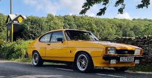 Image result for Yellow 1978 Capri