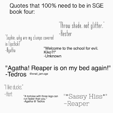 Qotd What Quote Do You Think Should Be In Sge Book Four School For Good And Evil Good And Evil Quotes Evil Quotes