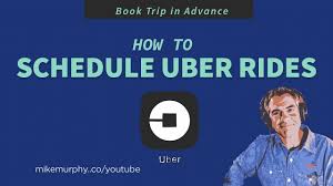 How To Schedule An Uber Ride Youtube