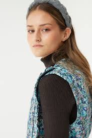 CHALECO FLORA OUAZUL