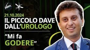 Il Piccolo Dave #davidparenzo dall'urologo: "Mi fa godere"