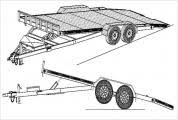 The car trailers that we have plans for all have a gvwr of 10,000#. Trailer Plans Blueprints
